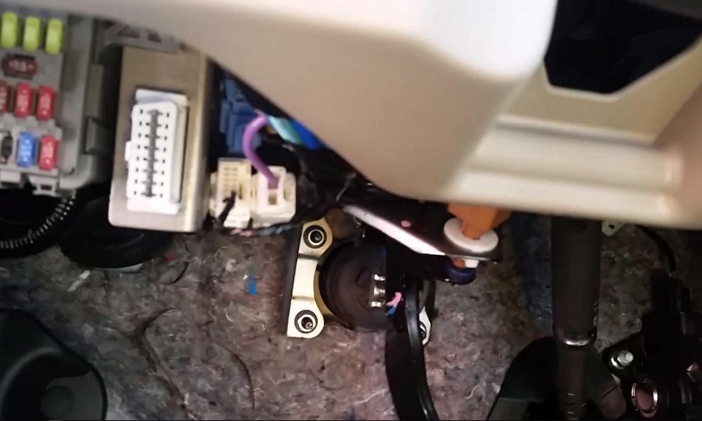 OBD Port In Car