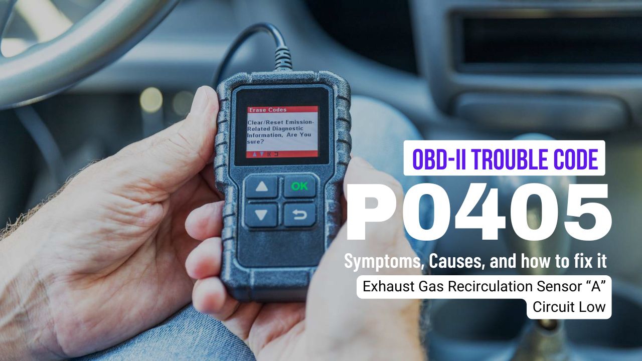 P0405 Code In Car
