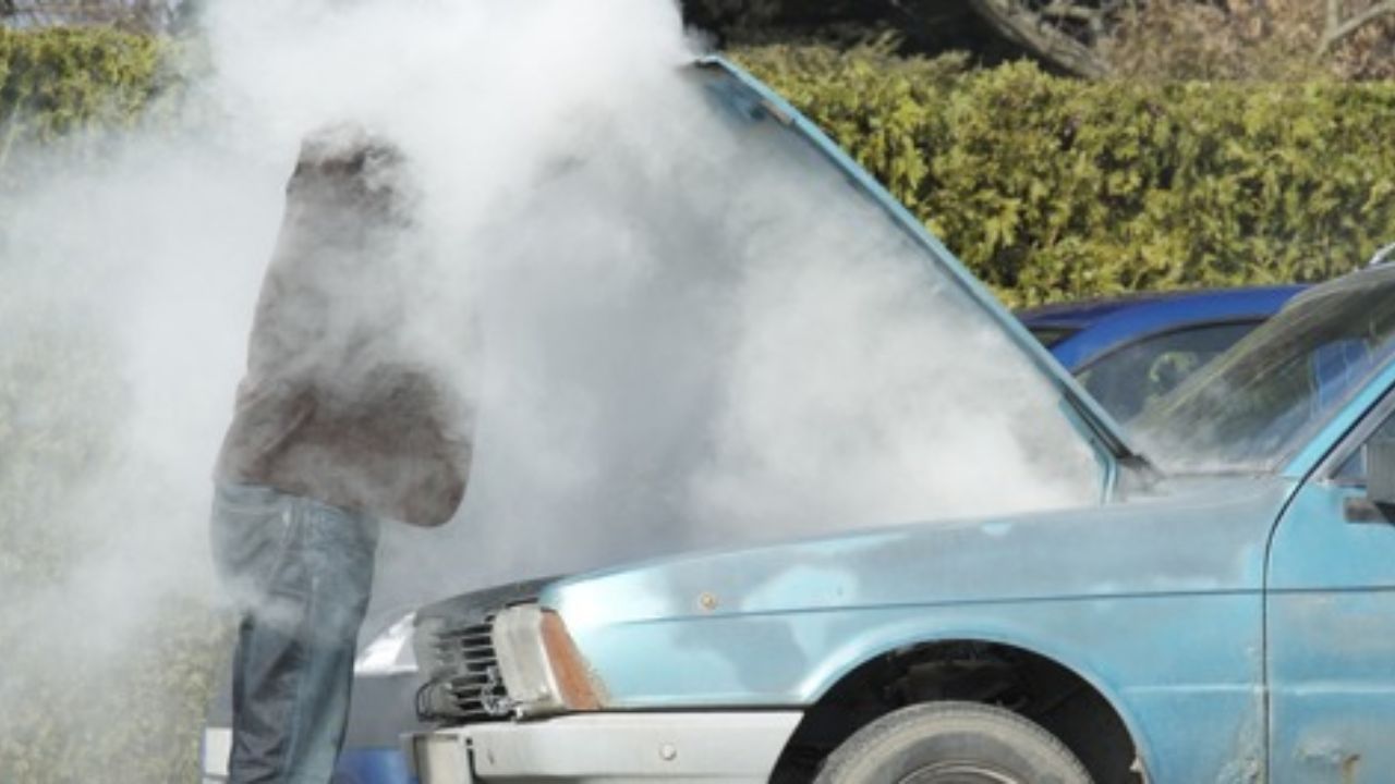 Car Engine Sputtering