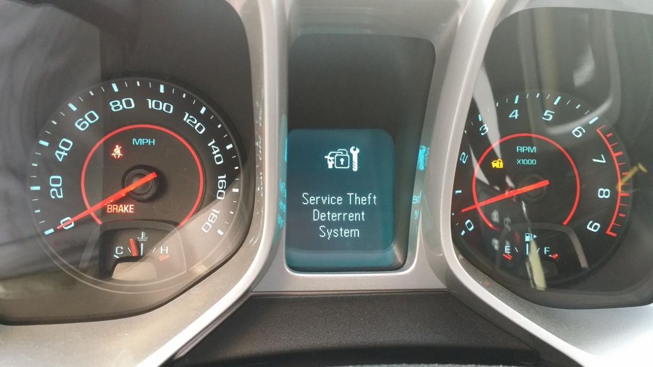 Service Theft Deterrent System In Car