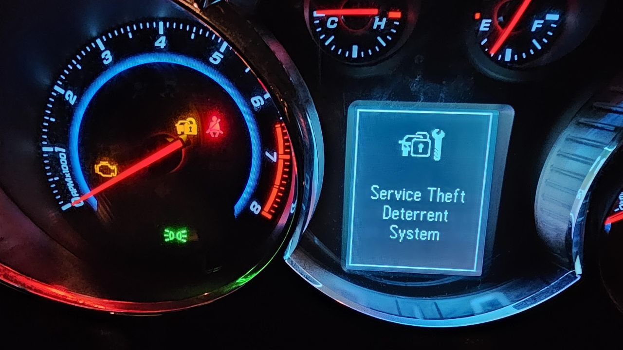 Service Theft Deterrent System
